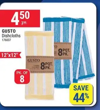 Rossy GUSTO Dishcloths offer