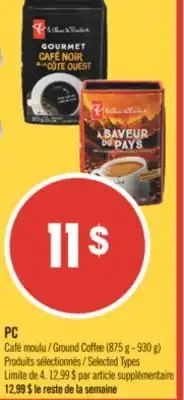 Pharmaprix PC Ground Coffee offer