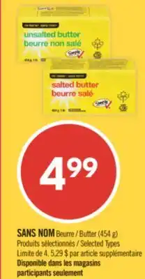 Pharmaprix NO NAME Butter offer