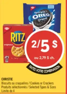 Pharmaprix CHRISTIE Cookies or Crackers offer