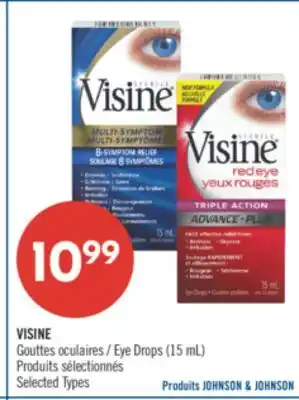 Pharmaprix VISINE EYE DROPS 15ML offer