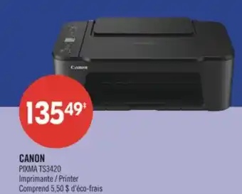 Pharmaprix CANON PIXMA TS3420 Printer offer