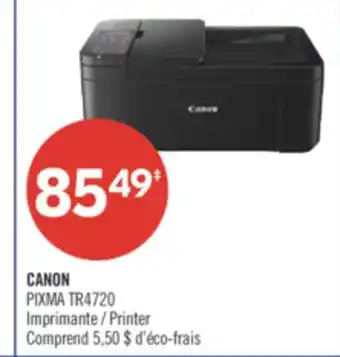 Pharmaprix CANON PIXMA TR4720 Printer offer