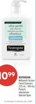 Pharmaprix NEUTROGENA Facial Cleansers offer