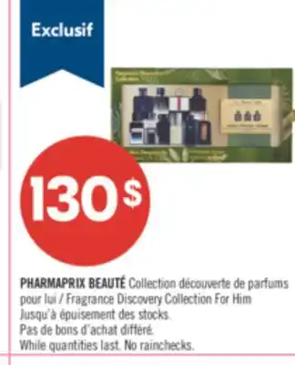 Pharmaprix PHARMAPRIX BEAUTÉ Fragrance Discovery Collection For Him offer