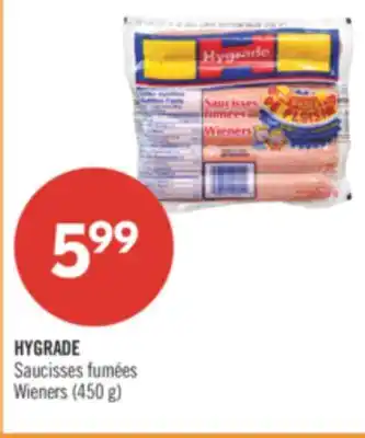 Pharmaprix HYGRADE Wieners (450 g) offer
