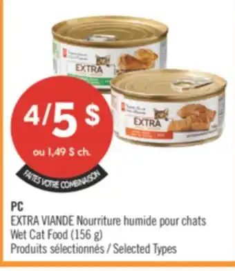 Pharmaprix PC EXTRA VIANDE Wet Cat Food offer