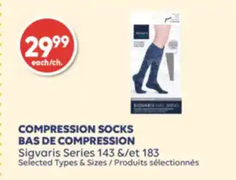 Wellwise by Shoppers BAS DE COMPRESSION SIGVARIS SERIES 143 &/et 183 offer