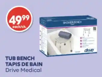Wellwise by Shoppers TAPIS DE BAIN Drive Medical offer