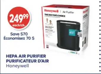Wellwise by Shoppers PURIFICATEUR D'AIR Honeywell offer
