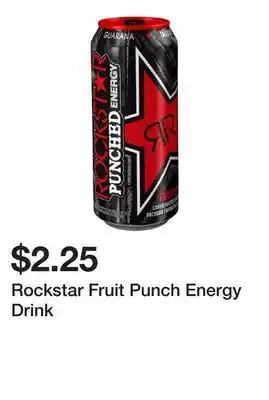 Dollarama Rockstar Fruit Punch Energy Drink offer