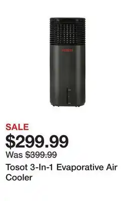 Tosot 3-In-1 Evaporative Air Cooler