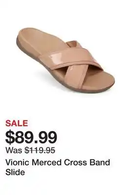 Vionic Merced Cross Band Slide