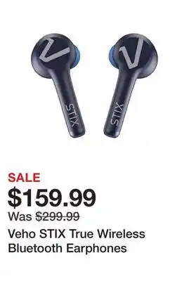TSC Stores Veho STIX True Wireless Bluetooth Earphones offer