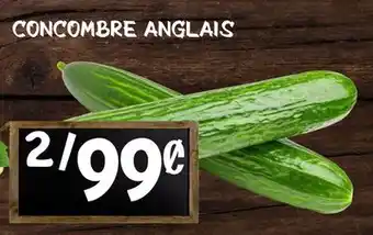 Marche Salaberry Concombre Anglais offer