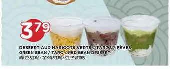 Kim Phat GREEN BEAN / TARO / RED BEAN DESSERT offer