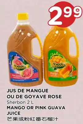 Kim Phat Sherbon MANGO OR PINK GUAVA JUICE offer