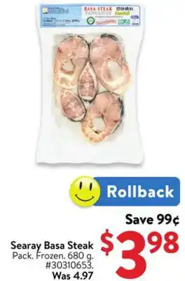 Walmart Searay Basa Steak offer