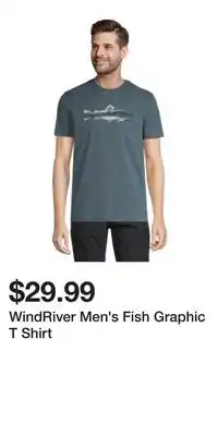 Mark's WindRiver Men's Fish Graphic T Shirt offer