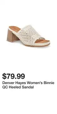 Mark's Denver Hayes Women's Binnie QC Heeled Sandal offer