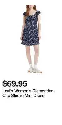 Mark's Levi's Women's Clementine Cap Sleeve Mini Dress offer