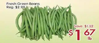 Sunny Food Mart Fresh Green Beans offer