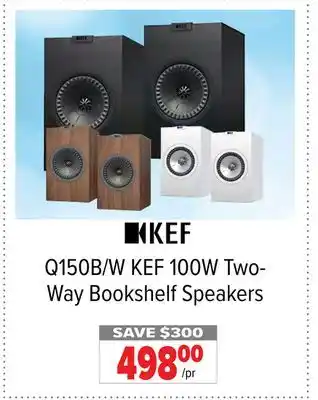 2001 Audio Video KEF 100W Two- Way Bookshelf Speakers SAVE $300 offer