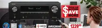 2001 Audio Video Denon 7.2 Ch. HDR Heos 8K Receiver offer
