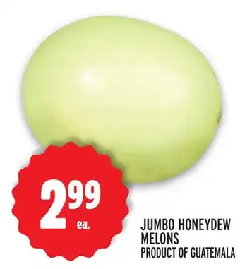 Metro JUMBO HONEYDEW MELONS offer