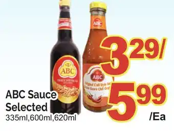T&T Supermarket ABC SAUCE SELECTED, 335ml,600ml,620ml offer