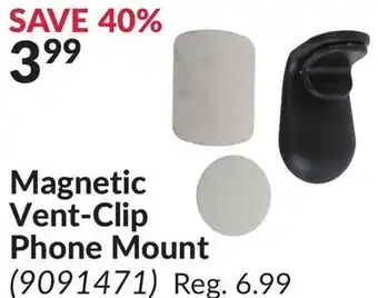 Princess Auto Magnetic Vent-Clip Phone Mount offer