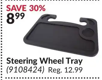 Princess Auto Steering Wheel Tray offer