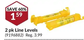 Princess Auto 2 pk Line Levels offer