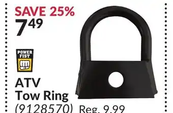 Princess Auto ATV Tow Ring offer
