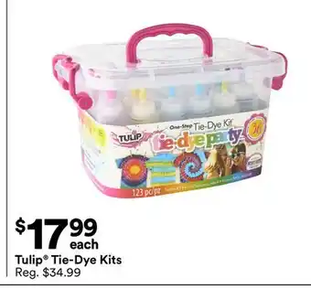 Michaels Tulip Tie-Dye Kits offer