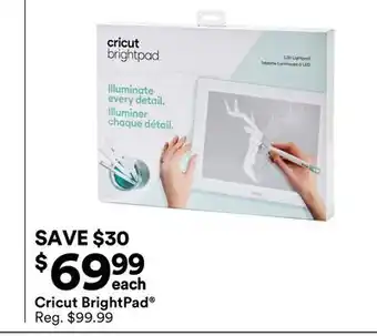 Michaels Cricut Brightpad offer