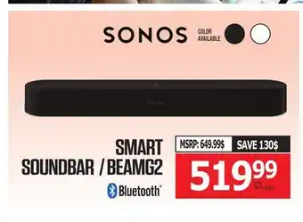 SONOS SMART SOUNDBAR / BEAMG2