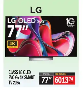 Centre Hi-Fi CLASS LG OLED EVO G4 4K SMART TV 2024 77 offer