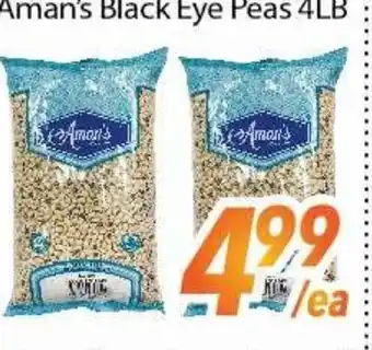 Bestco Food Mart Amans Black Eye Peas offer