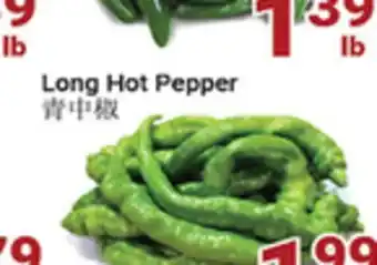 Oceans Fresh Food Market Long Hot Pepper offer