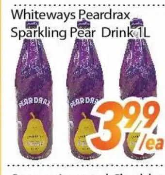 Bestco Food Mart Whiteways Peardrax Sparkling Pear Drink offer