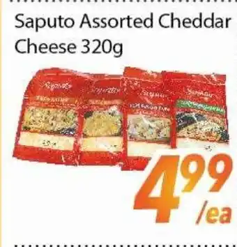 Bestco Food Mart Saputo Assorted Cheddar Cheese offer