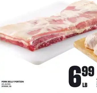 Independent Grocer PORK BELLY PORTION offer