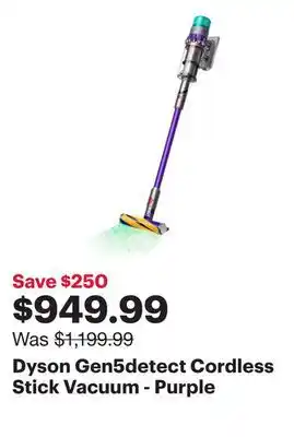 Best Buy Dyson Gen5detect Cordless Stick Vacuum - Purple offer