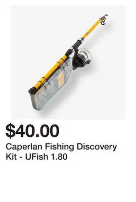 Decathlon Caperlan Fishing Discovery Kit - UFish 1.80 offer
