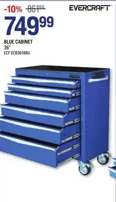 NAPA Auto Parts EVERCRAFT BLUE CABINET 36 offer