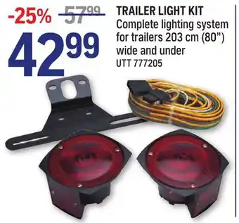 NAPA Auto Parts TRAILER LIGHT KIT offer