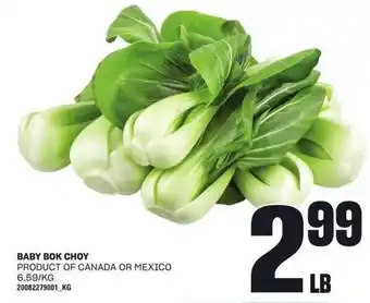 Independent Grocer BABY BOK CHOY offer