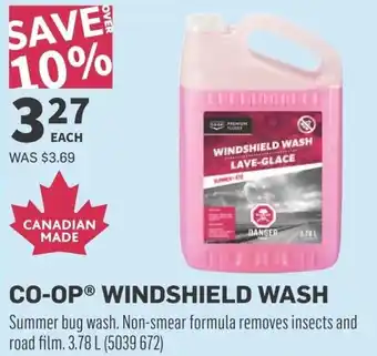 Co-op CO-OP WINDSHIELD WASH offer