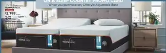 Sleep Country Tempur-pedic Ease 4.0 Lifestyle Adjustable Base offer
